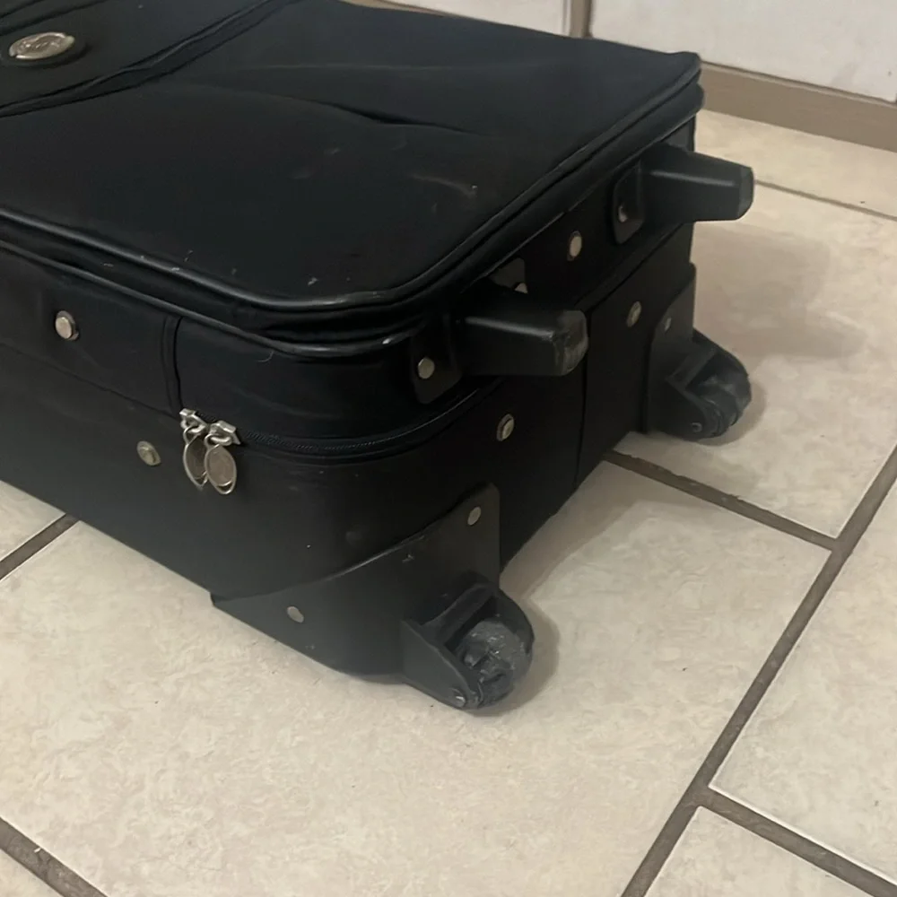 Black suitcase